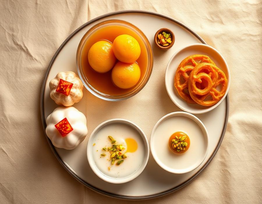 Indian Desserts — Gulab Jamun, Rasmalai, Kheer, Jalebi