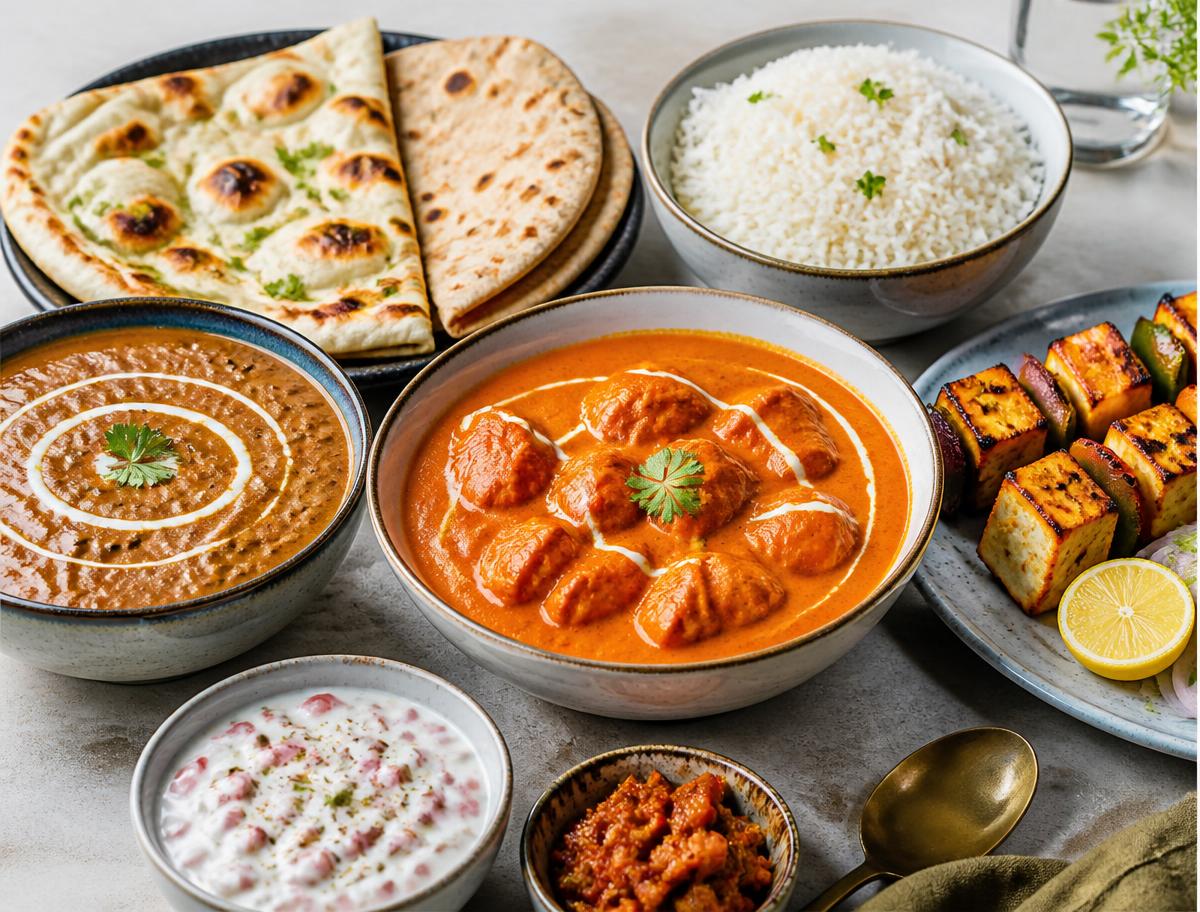 North Indian Classics — Butter Chicken, Dal Makhani, Paneer Tikka, Chole